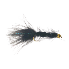 Bead Head Woolly Bugger in Black