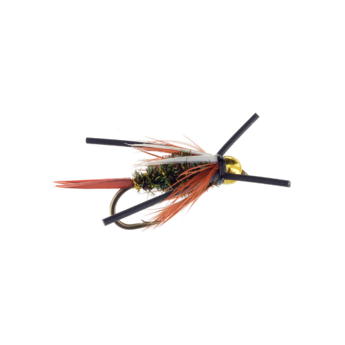 Set of 30 Bead Head Prince Nymph Flies with Waterproof Fly Box