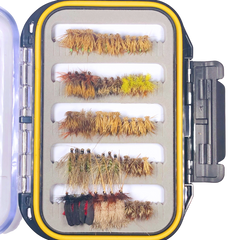 Set of 60 Elk Hair Caddis/Caddis Collection - Fly Fishing Charlotte