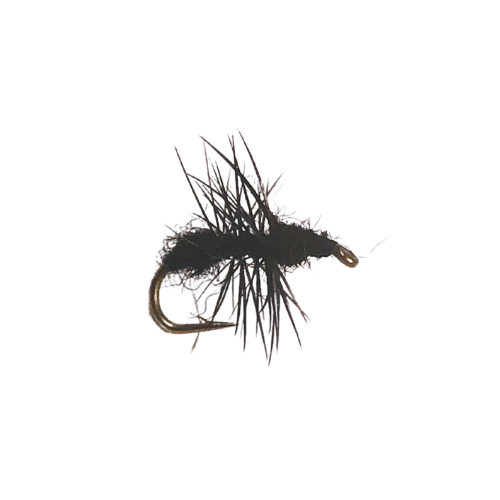 Black Fur Ant Dry Fly Pattern